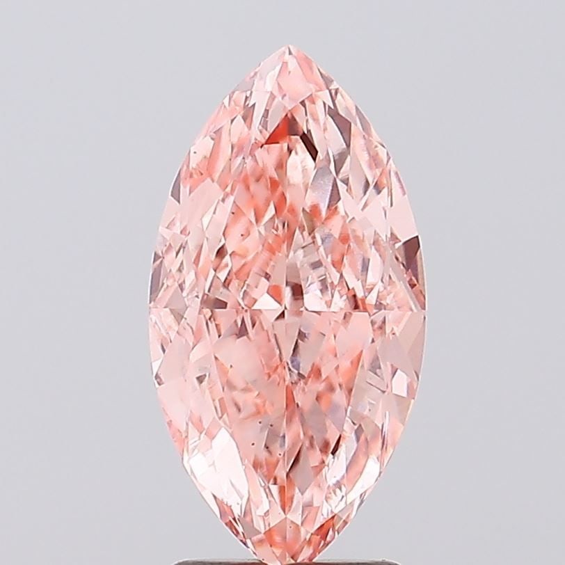 Loose Diamond - MARQUISE 3.01ct Fancy Intense Pink VS1: Loose Diamond - MARQUISE 3.01ct Fancy Intense Pink VS1 Source: This is a real non-mined Diamond that has been grown in a lab Shape: MARQUISE Carats: 3.01 Color: Fancy Intense Pink Certification: IGI