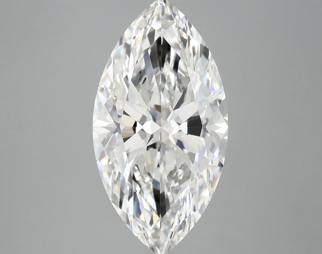 Loose Diamond - MARQUISE 4.08ct F VS2: Loose Diamond - MARQUISE 4.08ct F VS2 Source: This is a real non-mined Diamond that has been grown in a lab Shape: MARQUISE Carats: 4.08 Color: F Clarity: VS2 Certification: IGI Condition: Pre-Owned P