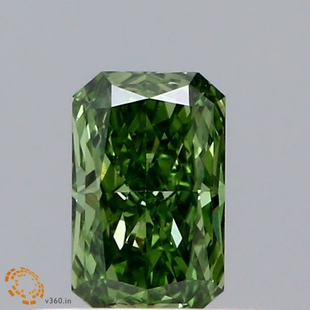 Loose Diamond - RADIANT 0.37ct Fancy Vivid Green VS1: Loose Diamond - RADIANT 0.37ct Fancy Vivid Green VS1 Source: This is a real non-mined Diamond that has been grown in a lab Shape: RADIANT Carats: 0.37 Color: Fancy Vivid Green Certification: IGI