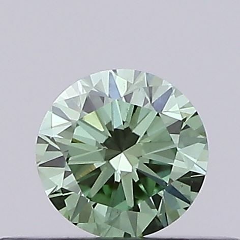 Loose Diamond - ROUND 0.24ct Fancy Vivid Green VS1: Loose Diamond - ROUND 0.24ct Fancy Vivid Green VS1 Source: This is a real non-mined Diamond that has been grown in a lab Shape: ROUND Carats: 0.24 Color: Fancy Vivid Green Certification: IGI Video: