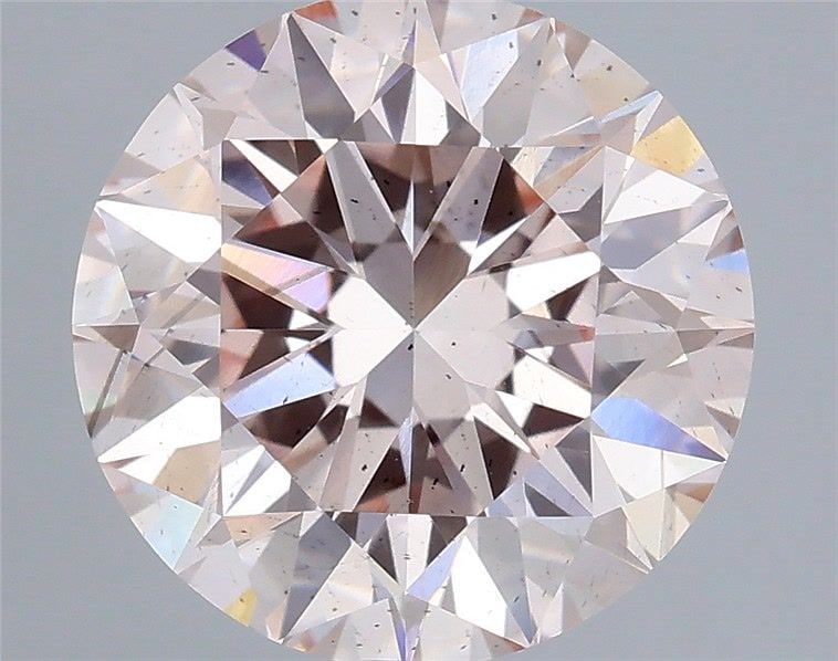 Loose Diamond - ROUND 2.01ct Fancy Light Pink SI1: Loose Diamond - ROUND 2.01ct Fancy Light Pink SI1 Source: This is a real non-mined Diamond that has been grown in a lab Shape: ROUND Carats: 2.01 Color: Fancy Light Pink Certification: IGI Video: