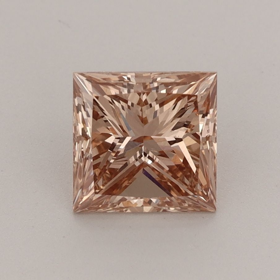 Loose Diamond - PRINCESS 1.5ct Fancy Light Brown VS2: Loose Diamond - PRINCESS 1.5ct Fancy Light Brown VS2 Source: This is a real non-mined Diamond that has been grown in a lab Shape: PRINCESS Carats: 1.5 Color: Fancy Light Brown Certification: IGI Video