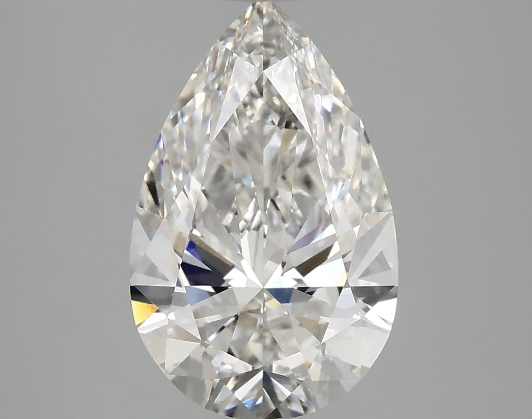 Loose Diamond - PEAR 2.63ct F VVS2: Loose Diamond - PEAR 2.63ct F VVS2 Source: This is a real non-mined Diamond that has been grown in a lab Shape: PEAR Carats: 2.63 Color: F Clarity: VVS2 Certification: IGI Condition: Pre-Owned PLEASE 