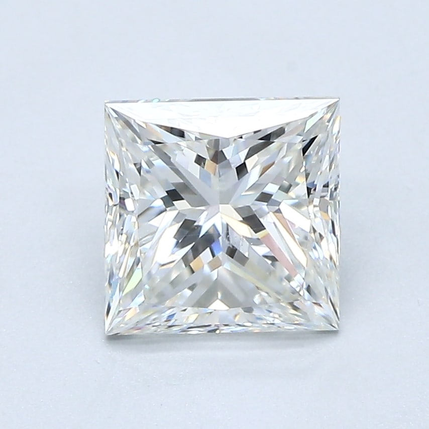 Loose Diamond - PRINCESS 1.76ct G SI1: Loose Diamond - PRINCESS 1.76ct G SI1 Source: Natural Mined Diamond Shape: PRINCESS Carats: 1.76 Color: G Clarity: SI1 Certification: GIA Condition: Pre-Owned PLEASE NOTE: Framed, Large, or heavy item