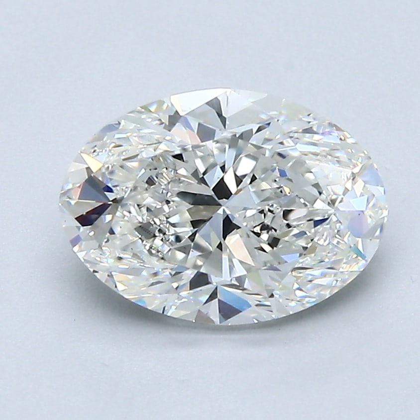Loose Diamond - OVAL 2.01ct H VS2: Loose Diamond - OVAL 2.01ct H VS2 Source: Natural Mined Diamond Shape: OVAL Carats: 2.01 Color: H Clarity: VS2 Certification: GIA Condition: Pre-Owned PLEASE NOTE: Framed, Large, or heavy items do not