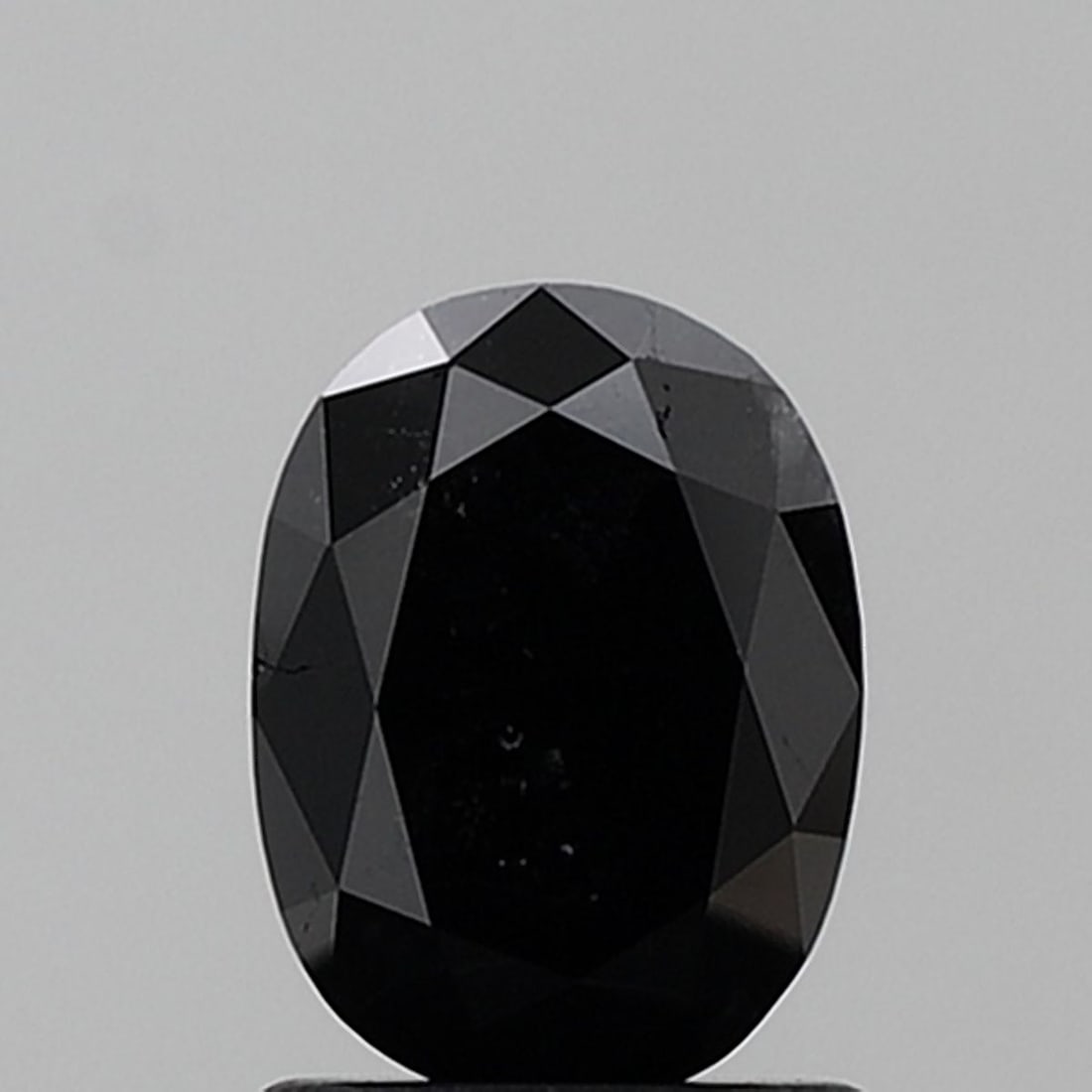 Loose Diamond - OVAL 1.38ct Fancy Black VS1: Loose Diamond - OVAL 1.38ct Fancy Black VS1 Source: Natural Shape: OVAL Carats: 1.38 Color: Fancy Black Certification: NONE Video: