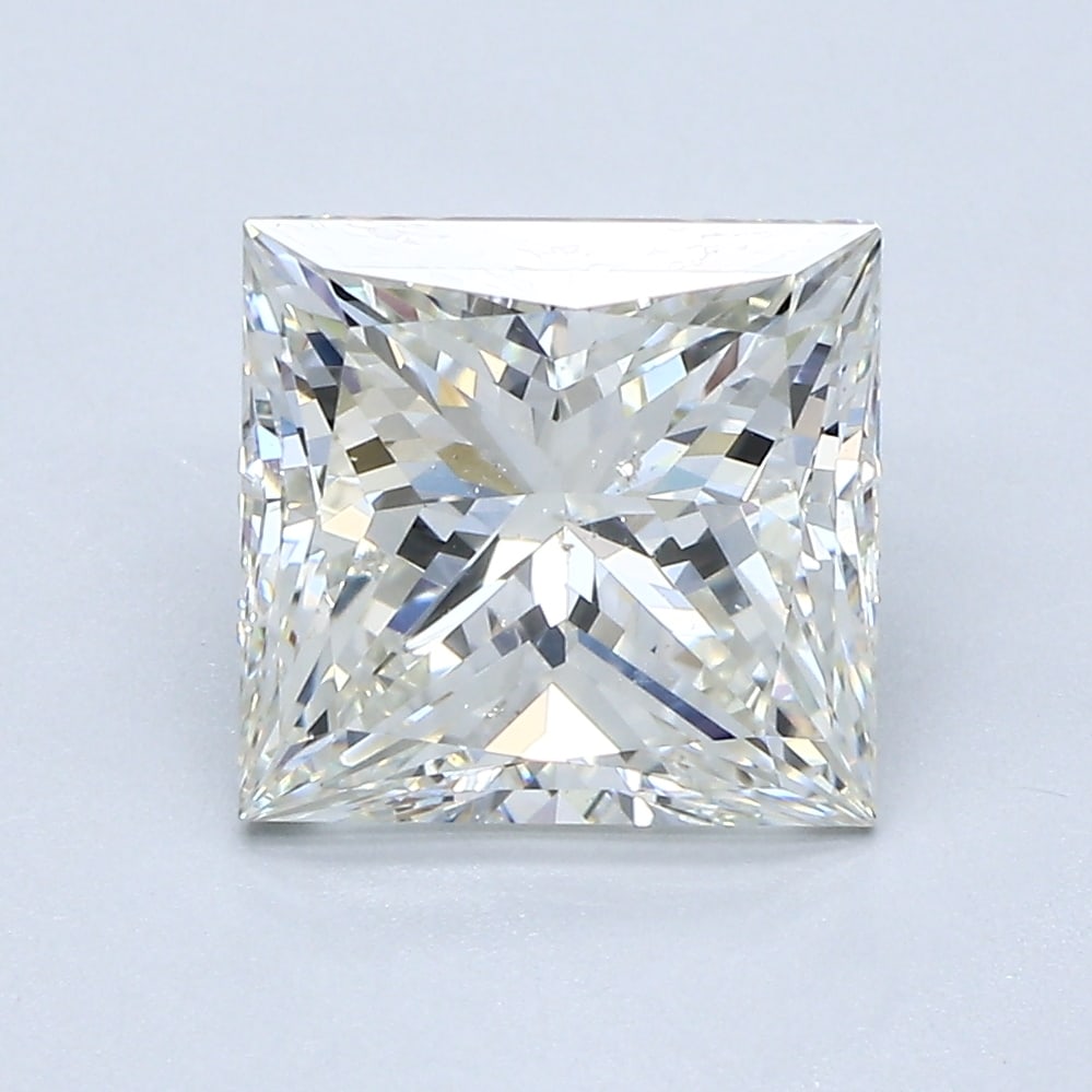 Loose Diamond - PRINCESS 3.03ct J SI1: Loose Diamond - PRINCESS 3.03ct J SI1 Source: Natural Mined Diamond Shape: PRINCESS Carats: 3.03 Color: J Clarity: SI1 Certification: GIA Condition: Pre-Owned PLEASE NOTE: Framed, Large, or heavy item