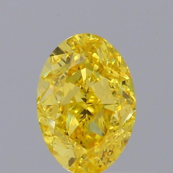 Loose Diamond - OVAL 0.5ct Fancy Vivid Yellow VVS2 (1 of 1)