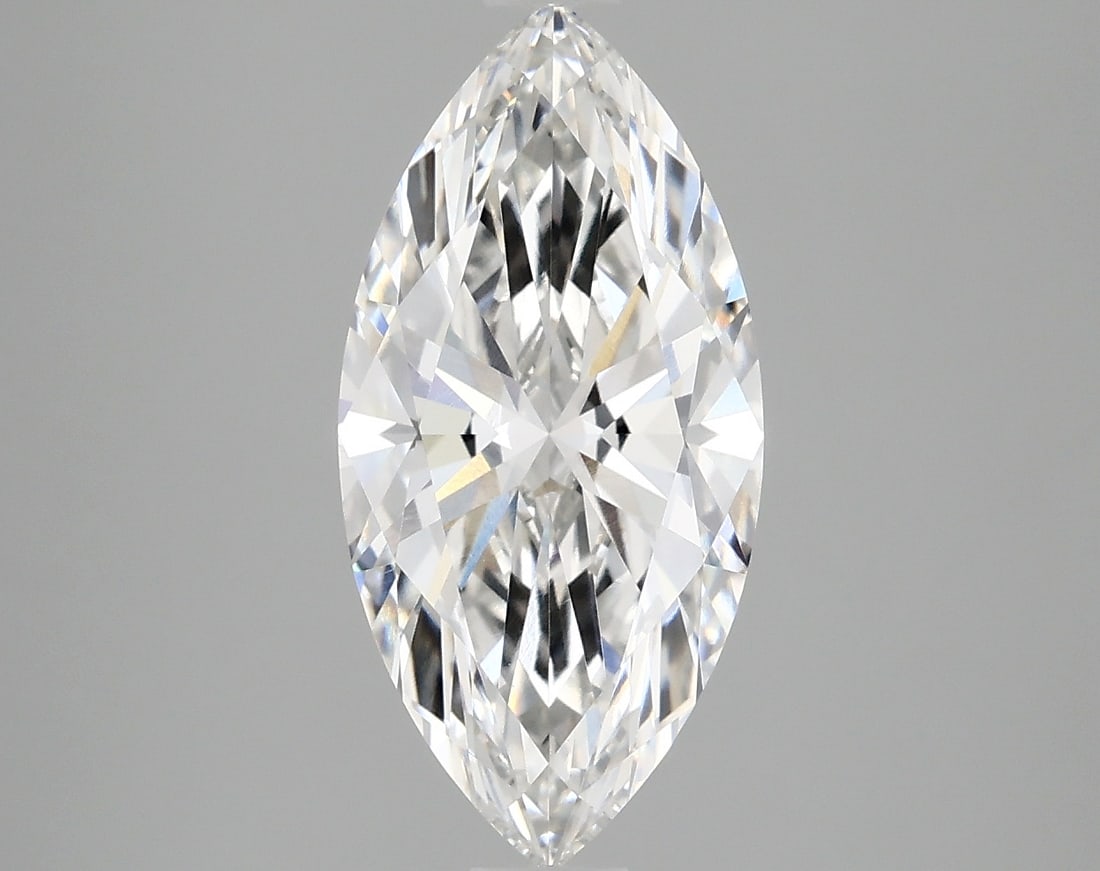 Loose Diamond - MARQUISE 2.56ct F VVS2: Loose Diamond - MARQUISE 2.56ct F VVS2 Source: This is a real non-mined Diamond that has been grown in a lab Shape: MARQUISE Carats: 2.56 Color: F Clarity: VVS2 Certification: IGI Condition: