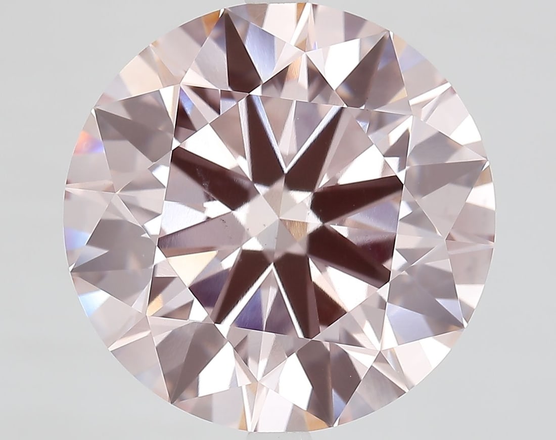 Ideal Loose Diamond - ROUND 10.07ct Fancy Intense Pink VS2: Ideal Loose Diamond - ROUND 10.07ct Fancy Intense Pink VS2 Source: This is a real non-mined Diamond that has been grown in a lab Shape: ROUND Carats: 10.07 Color: Fancy Intense Pink Certification: IGI