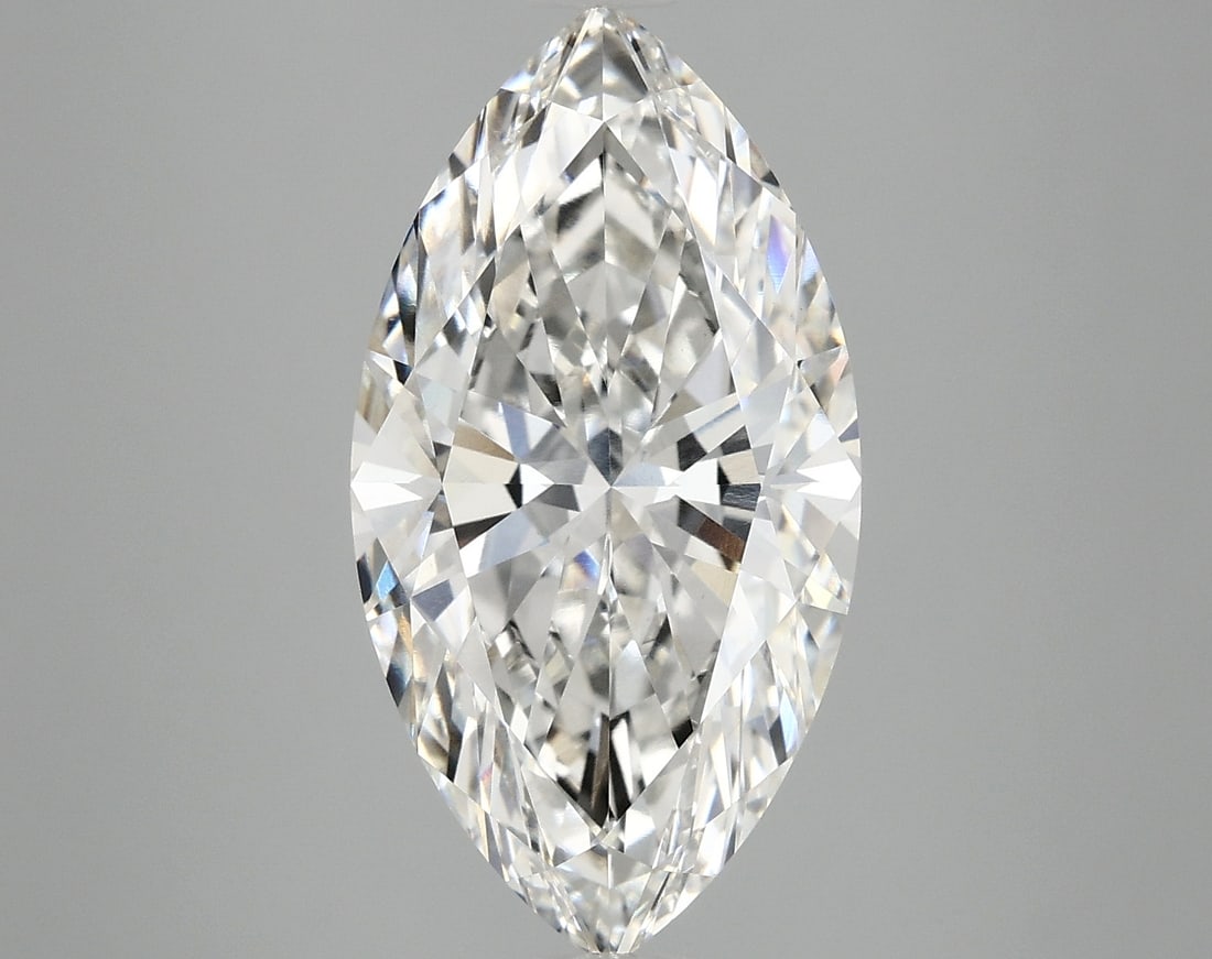 Loose Diamond - MARQUISE 5.05ct F VVS2: Loose Diamond - MARQUISE 5.05ct F VVS2 Source: This is a real non-mined Diamond that has been grown in a lab Shape: MARQUISE Carats: 5.05 Color: F Clarity: VVS2 Certification: IGI Condition: