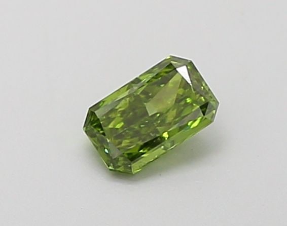Loose Diamond - RADIANT 0.28ct Fancy Vivid Green SI1: Loose Diamond - RADIANT 0.28ct Fancy Vivid Green SI1 Source: This is a real non-mined Diamond that has been grown in a lab Shape: RADIANT Carats: 0.28 Color: Fancy Vivid Green Certification: IGI Video