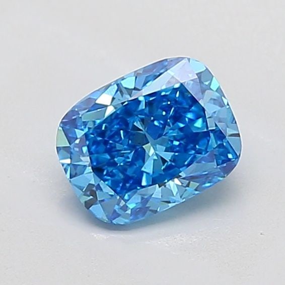 Loose Diamond - CUSHION MODIFIED 1.01ct Fancy Vivid Blue VS2: Loose Diamond - CUSHION MODIFIED 1.01ct Fancy Vivid Blue VS2 Source: This is a real non-mined Diamond that has been grown in a lab Shape: CUSHION MODIFIED Carats: 1.01 Color: Fancy Vivid Blue Certific