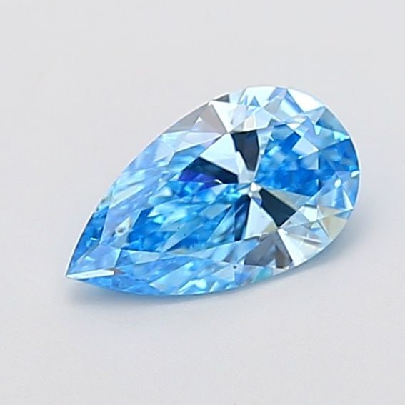 Loose Diamond - PEAR 1.01ct Fancy Vivid Blue VS2: Loose Diamond - PEAR 1.01ct Fancy Vivid Blue VS2 Source: This is a real non-mined Diamond that has been grown in a lab Shape: PEAR Carats: 1.01 Color: Fancy Vivid Blue Certification: IGI Video: Video