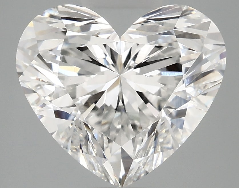 Loose Diamond - HEART 4.04ct F VVS2: Loose Diamond - HEART 4.04ct F VVS2 Source: This is a real non-mined Diamond that has been grown in a lab Shape: HEART Carats: 4.04 Color: F Clarity: VVS2 Certification: IGI Condition: Pre-Owned PLEAS