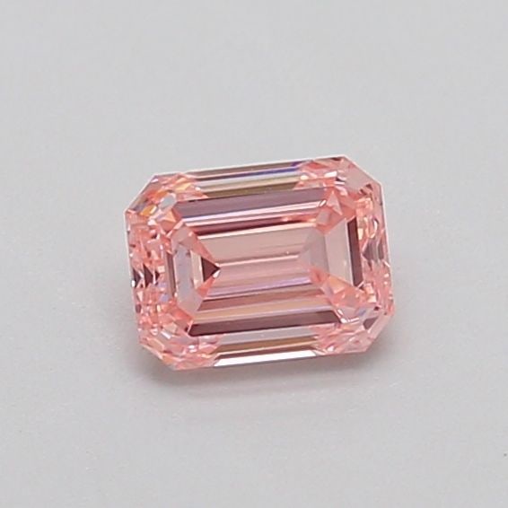 Loose Diamond - EMERALD 0.41ct Fancy Intense Pink SI1 (1 of 1)