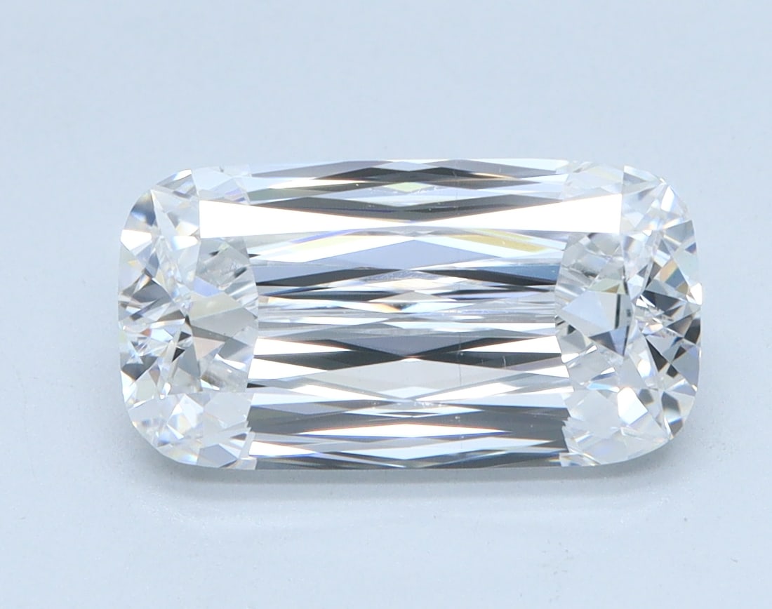 Loose Diamond - CAPSULE 2.5ct E VS1: Loose Diamond - CAPSULE 2.5ct E VS1 Source: This is a real non-mined Diamond that has been grown in a lab Shape: CAPSULE Carats: 2.5 Color: E Clarity: VS1 Certification: IGI Condition: Pre-Owned PLEAS