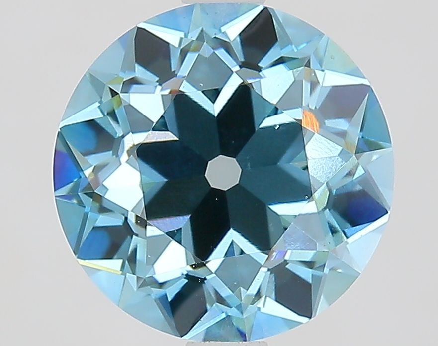 Loose Diamond - EUROPEAN CUT 3.09ct Fancy Vivid Blue VS1: Loose Diamond - EUROPEAN CUT 3.09ct Fancy Vivid Blue VS1 Source: This is a real non-mined Diamond that has been grown in a lab Shape: EUROPEAN CUT Carats: 3.09 Color: Fancy Vivid Blue Certification: