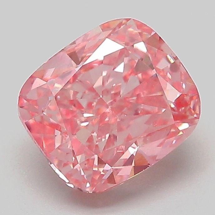 Loose Diamond - CUSHION MODIFIED 2.15ct Fancy Vivid Pink VS1: Loose Diamond - CUSHION MODIFIED 2.15ct Fancy Vivid Pink VS1 Source: This is a real non-mined Diamond that has been grown in a lab Shape: CUSHION MODIFIED Carats: 2.15 Color: Fancy Vivid Pink
