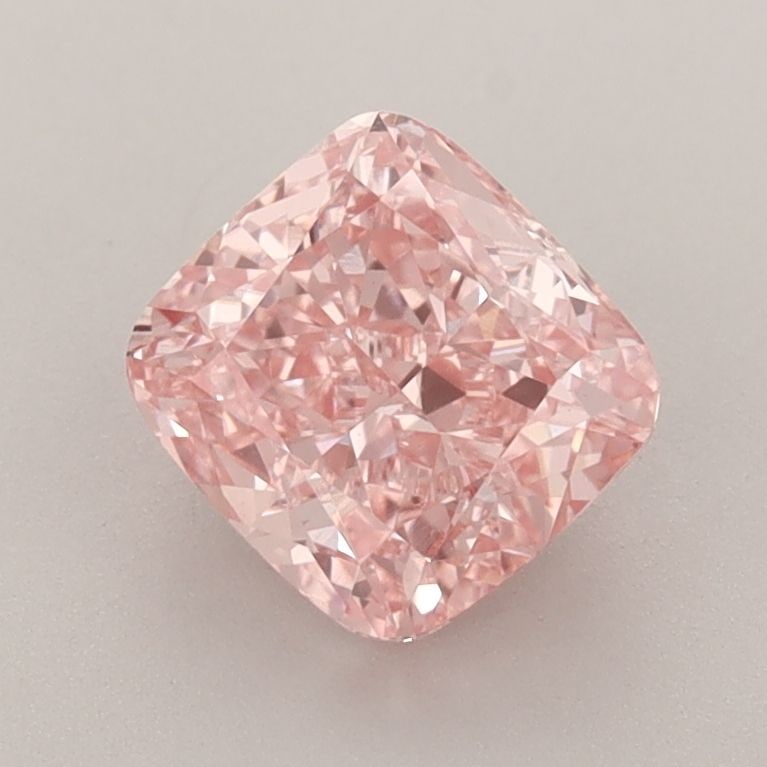 Loose Diamond - CUSHION BRILLIANT 1.52ct Fancy Vivid Pink VVS2: Loose Diamond - CUSHION BRILLIANT 1.52ct Fancy Vivid Pink VVS2 Source: This is a real non-mined Diamond that has been grown in a lab Shape: CUSHION BRILLIANT Carats: 1.52 Color: Fancy Vivid Pink