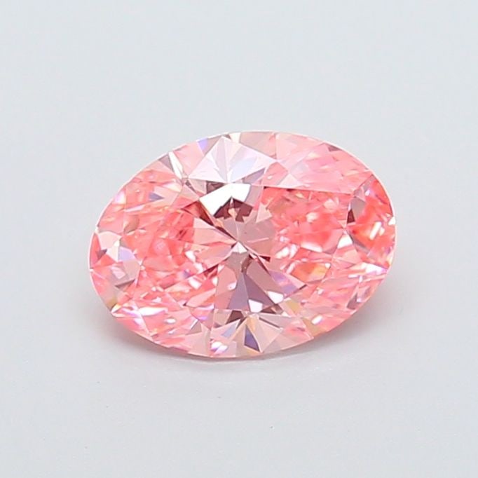 Loose Diamond - OVAL 1.54ct Fancy Vivid Pink VS1: Loose Diamond - OVAL 1.54ct Fancy Vivid Pink VS1 Source: This is a real non-mined Diamond that has been grown in a lab Shape: OVAL Carats: 1.54 Color: Fancy Vivid Pink Certification: IGI Video: Video
