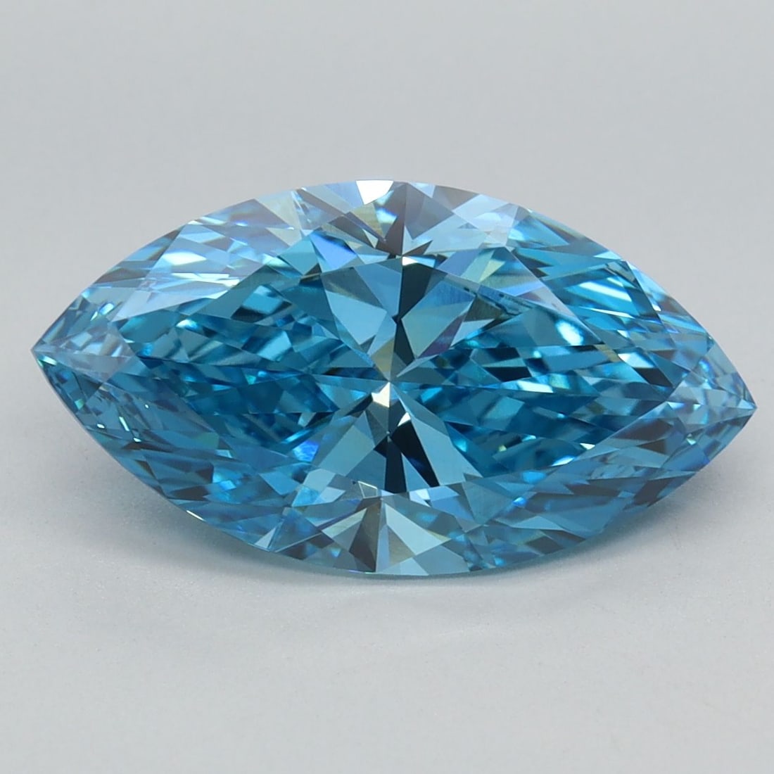 Loose Diamond - MARQUISE 2.83ct Fancy Vivid Blue VS1: Loose Diamond - MARQUISE 2.83ct Fancy Vivid Blue VS1 Source: This is a real non-mined Diamond that has been grown in a lab Shape: MARQUISE Carats: 2.83 Color: Fancy Vivid Blue Certification: IGI Video