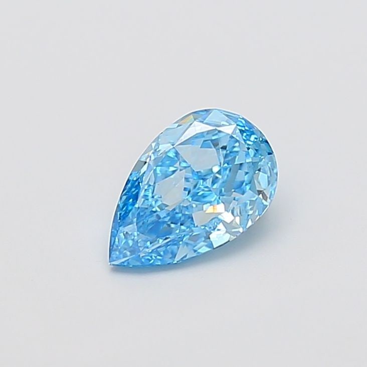 Loose Diamond - PEAR 1.12ct Fancy Vivid Blue VS1: Loose Diamond - PEAR 1.12ct Fancy Vivid Blue VS1 Source: This is a real non-mined Diamond that has been grown in a lab Shape: PEAR Carats: 1.12 Color: Fancy Vivid Blue Certification: IGI Video: