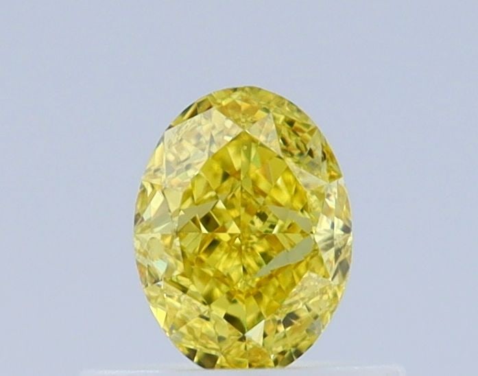 Loose Diamond - OVAL 0.5ct Fancy Vivid Yellow VVS2 (1 of 1)