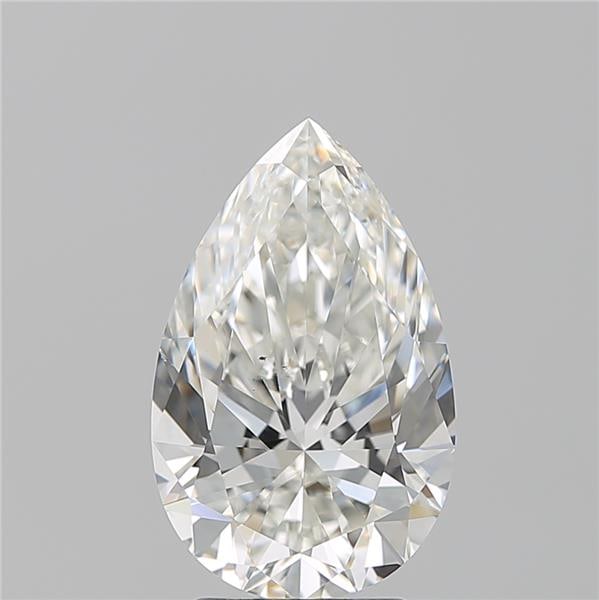 Loose Diamond - PEAR 3.7ct H VS2 (1 of 1)