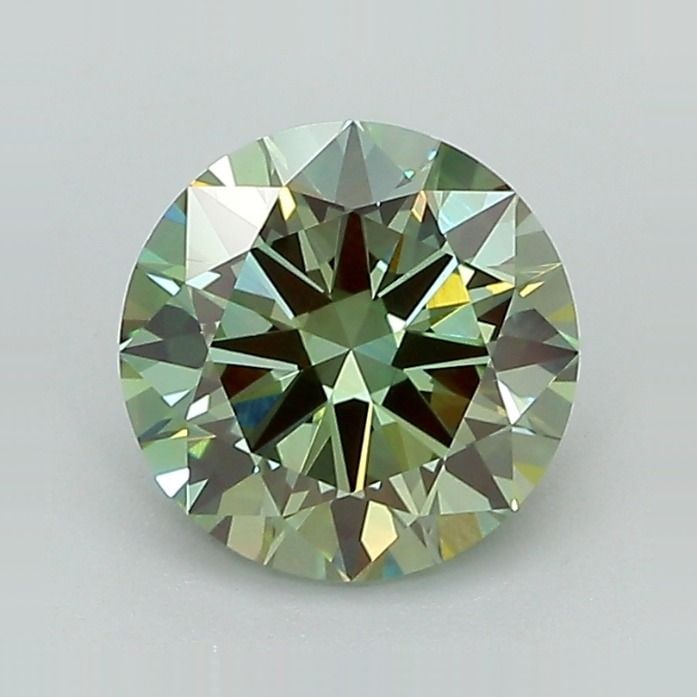 Loose Diamond - ROUND 1.64ct Fancy Vivid Green VVS2 (1 of 1)