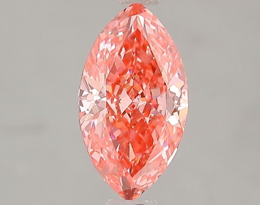 Loose Diamond - MARQUISE 1.06ct Fancy Vivid Pink VS1: Loose Diamond - MARQUISE 1.06ct Fancy Vivid Pink VS1 Source: This is a real non-mined Diamond that has been grown in a lab Shape: MARQUISE Carats: 1.06 Color: Fancy Vivid Pink Certification: IGI Video