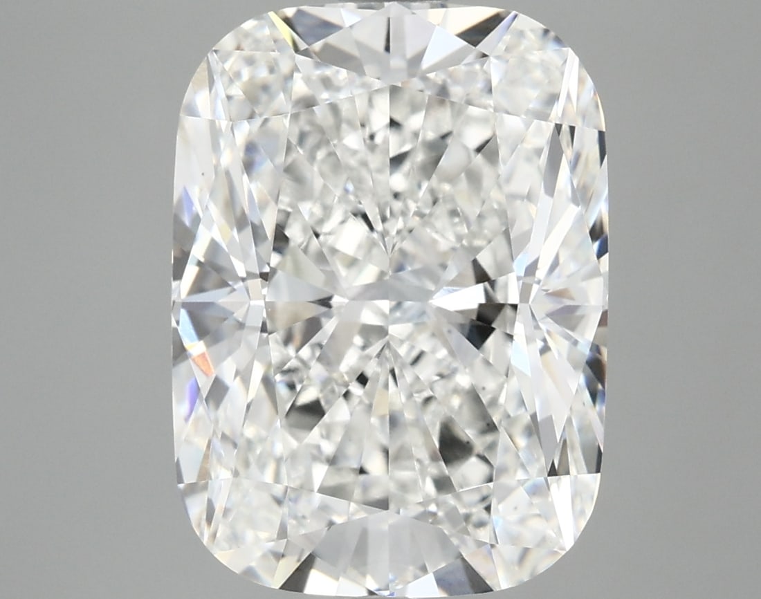 Loose Diamond - CUSHION 6.53ct F VVS2: Loose Diamond - CUSHION 6.53ct F VVS2 Source: This is a real non-mined Diamond that has been grown in a lab Shape: CUSHION Carats: 6.53 Color: F Clarity: VVS2 Certification: IGI Condition: Pre-Owned P