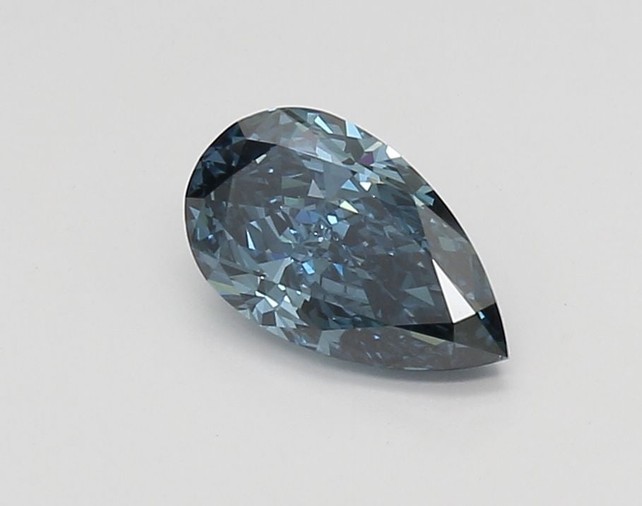 Loose Diamond - PEAR 1.11ct Fancy Vivid Blue VVS2: Loose Diamond - PEAR 1.11ct Fancy Vivid Blue VVS2 Source: This is a real non-mined Diamond that has been grown in a lab Shape: PEAR Carats: 1.11 Color: Fancy Vivid Blue Certification: IGI Video: