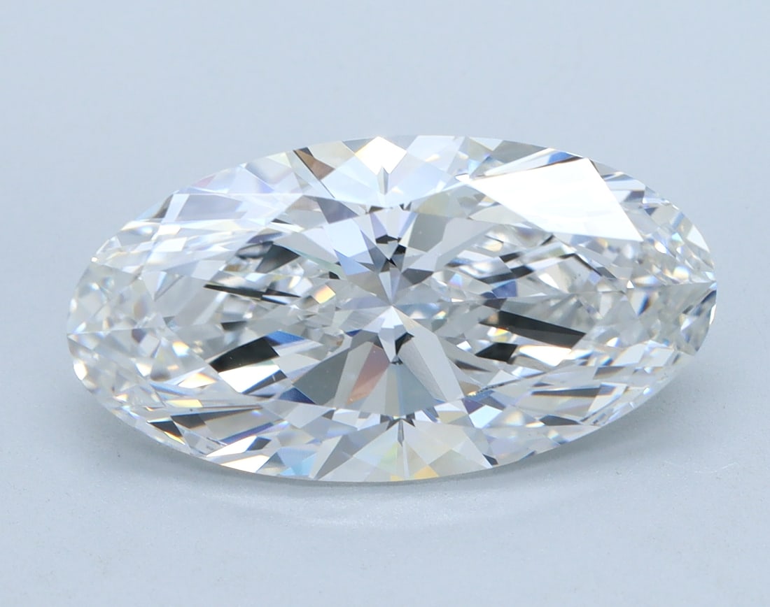 Loose Diamond - MOVAL 4.69ct F VS1: Loose Diamond - MOVAL 4.69ct F VS1 Source: This is a real non-mined Diamond that has been grown in a lab Shape: MOVAL Carats: 4.69 Color: F Clarity: VS1 Certification: IGI Condition: Pre-Owned PLEASE 