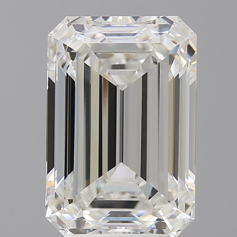 Loose Diamond - EMERALD 6.51ct F VVS2: Loose Diamond - EMERALD 6.51ct F VVS2 Source: This is a real non-mined Diamond that has been grown in a lab Shape: EMERALD Carats: 6.51 Color: F Clarity: VVS2 Certification: IGI Condition: Pre-Owned P