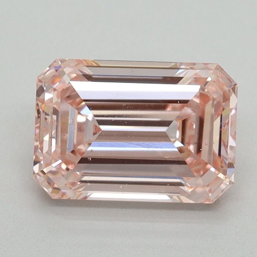 Loose Diamond - EMERALD 2.01ct Fancy Intense Pink VS2: Loose Diamond - EMERALD 2.01ct Fancy Intense Pink VS2 Source: This is a real non-mined Diamond that has been grown in a lab Shape: EMERALD Carats: 2.01 Color: Fancy Intense Pink Certification: IGI Vid