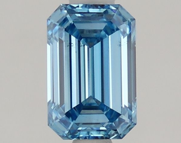 Loose Diamond - EMERALD 1.01ct Fancy Vivid Blue VS2 (1 of 1)