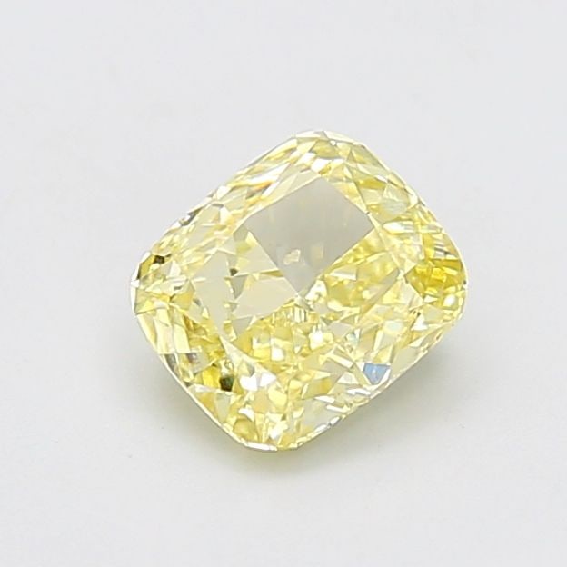 Loose Diamond - CUSHION MODIFIED 1.5ct Fancy Light Yellow VS1: Loose Diamond - CUSHION MODIFIED 1.5ct Fancy Light Yellow VS1 Source: This is a real non-mined Diamond that has been grown in a lab Shape: CUSHION MODIFIED Carats: 1.5 Color: Fancy Light Yellow Certif