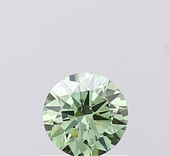 Loose Diamond - ROUND 0.43ct Fancy Vivid Green VS2: Loose Diamond - ROUND 0.43ct Fancy Vivid Green VS2 Source: This is a real non-mined Diamond that has been grown in a lab Shape: ROUND Carats: 0.43 Color: Fancy Vivid Green Certification: IGI Video: