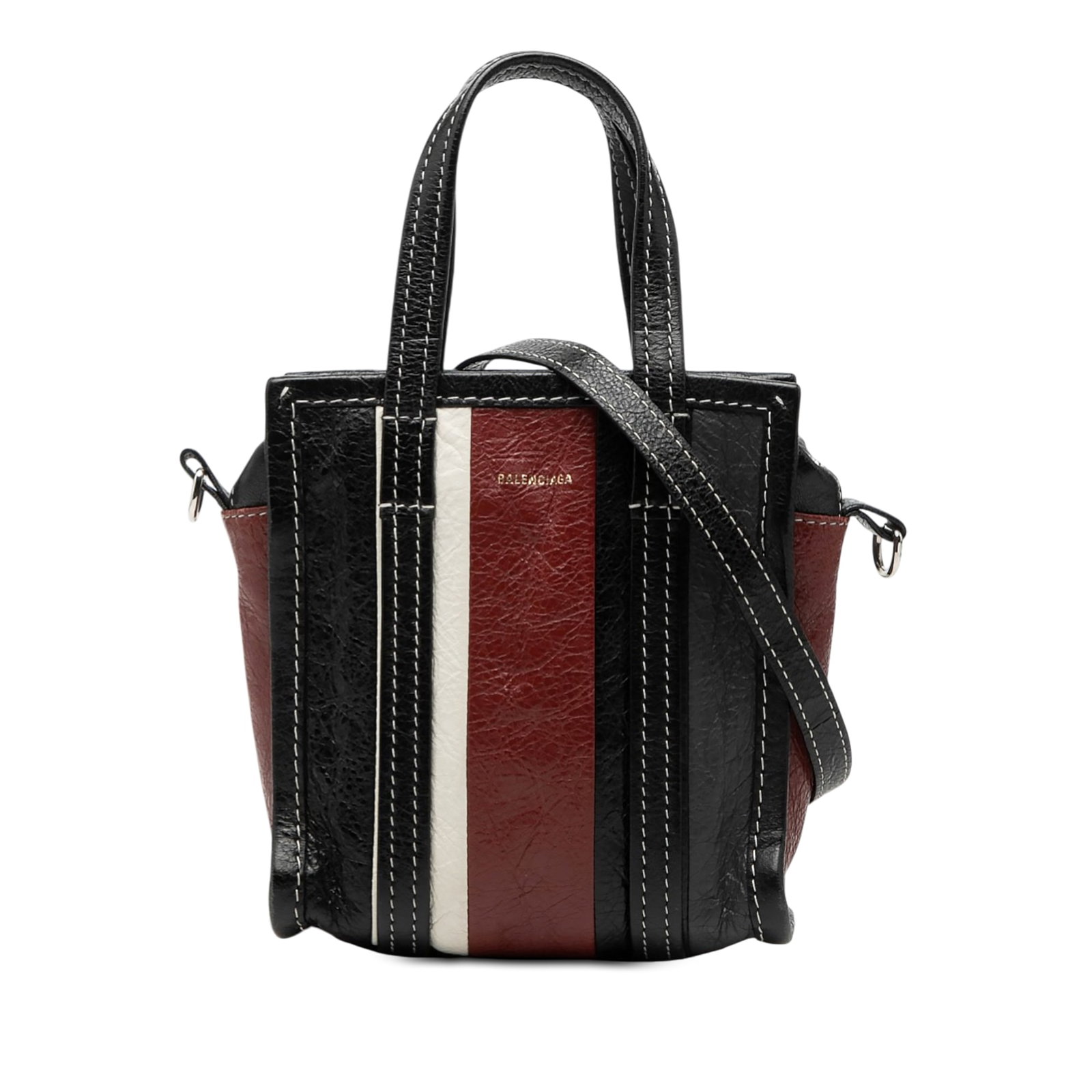 Balenciaga XXS black leather Bazar satchel (1 of 9)