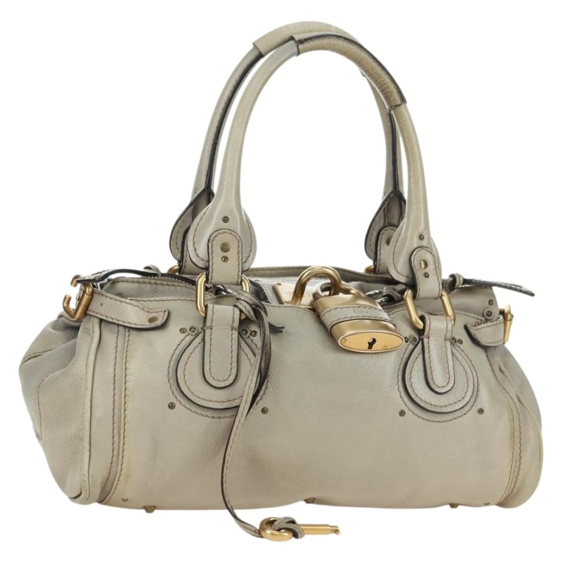 Chloe Paddington Lock beige leather handbag (1 of 18)