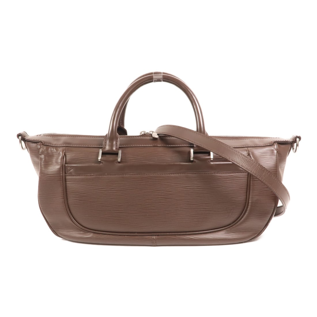 Dhanura MM Brown Epi Calfskin Two Way Shoulder Bag by Louis Vuitton: Dhanura MM Brown Epi Calfskin Two Way Shoulder Bag by Louis Vuitton This Louis Vuitton Dhanura MM 2-way shoulder bag features a versatile design in brown Epi calfskin leather. The bag can be carried