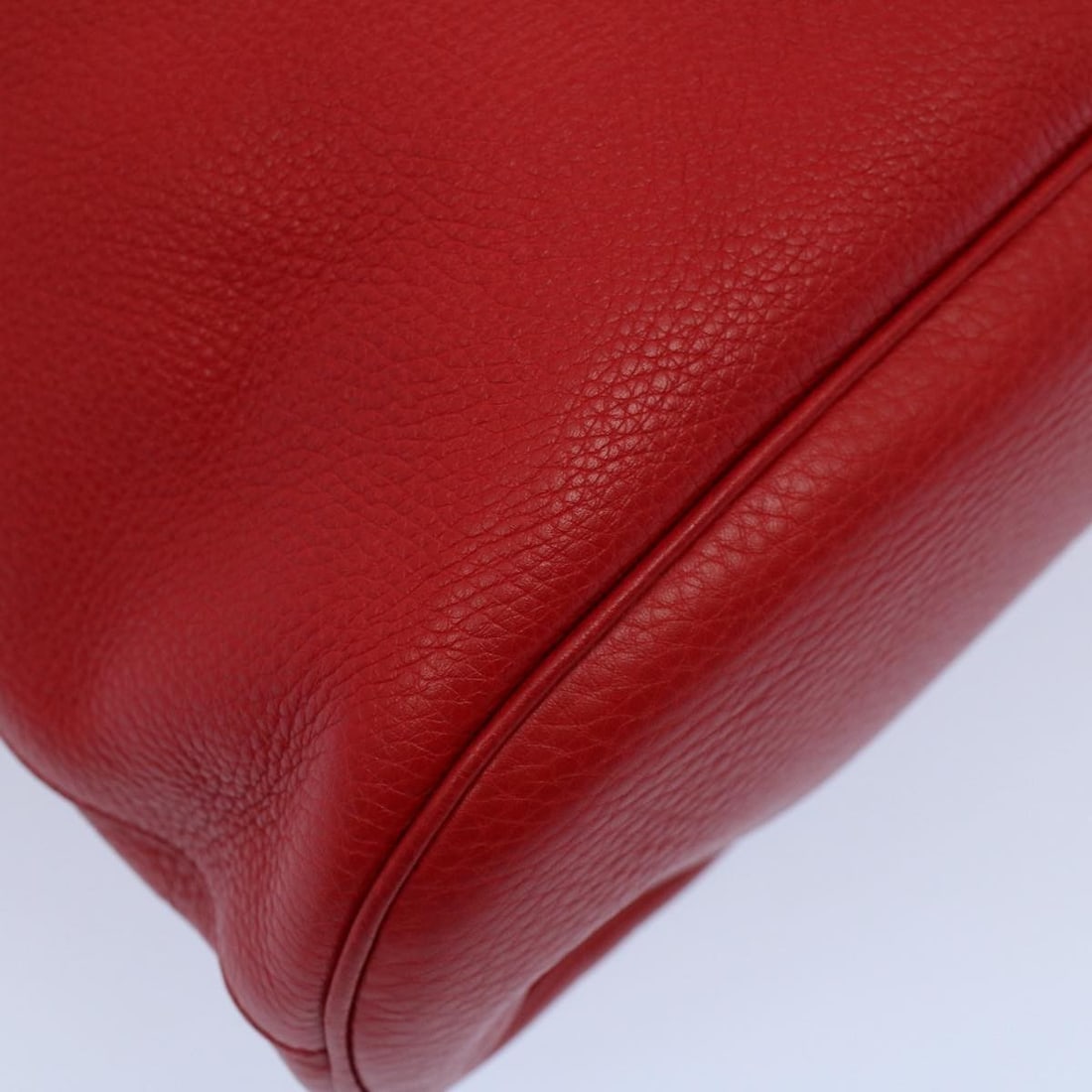 Gucci Soho Red Leather Drawstring Backpack - 10