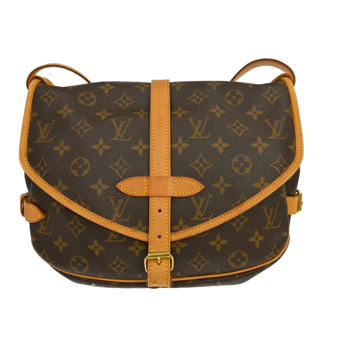 Louis Vuitton Saumur 30 Monogram Canvas Shoulder Bag (1 of 13)