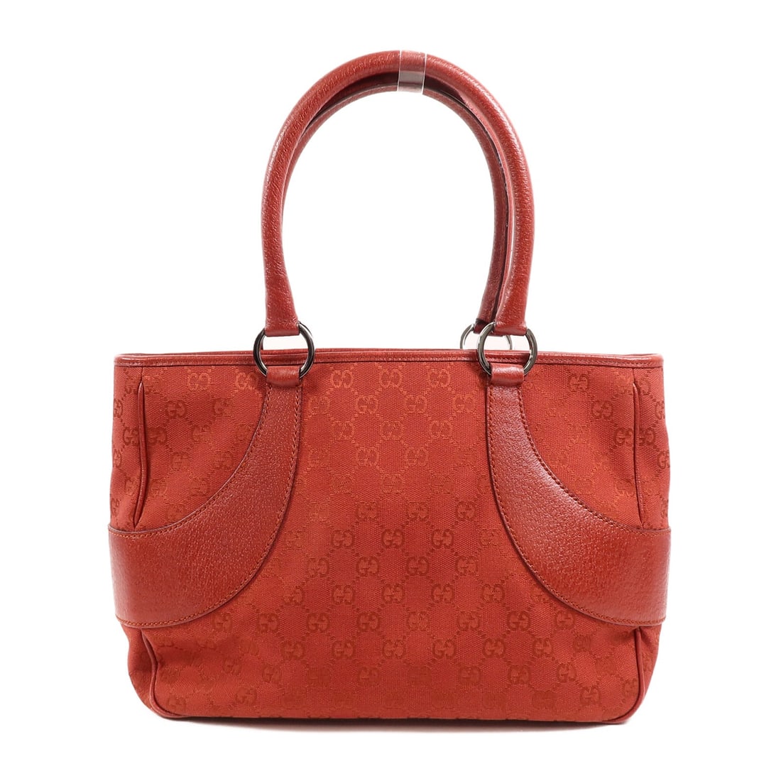 Gucci GG Canvas Red Tote Bag 113011 (1 of 17)