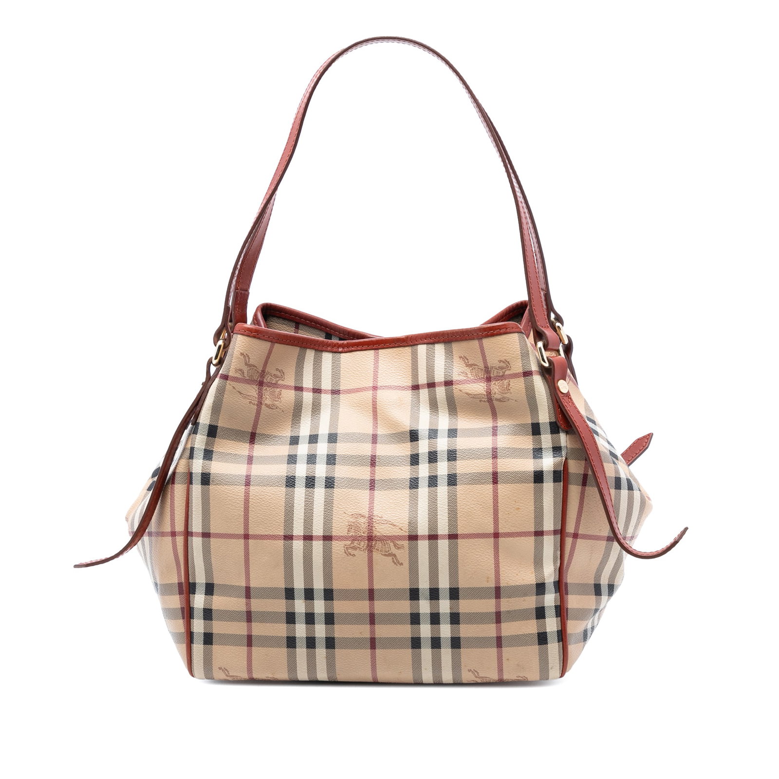 Burberry Canterbury tote in Haymarket check coated canvas (1 of 7)