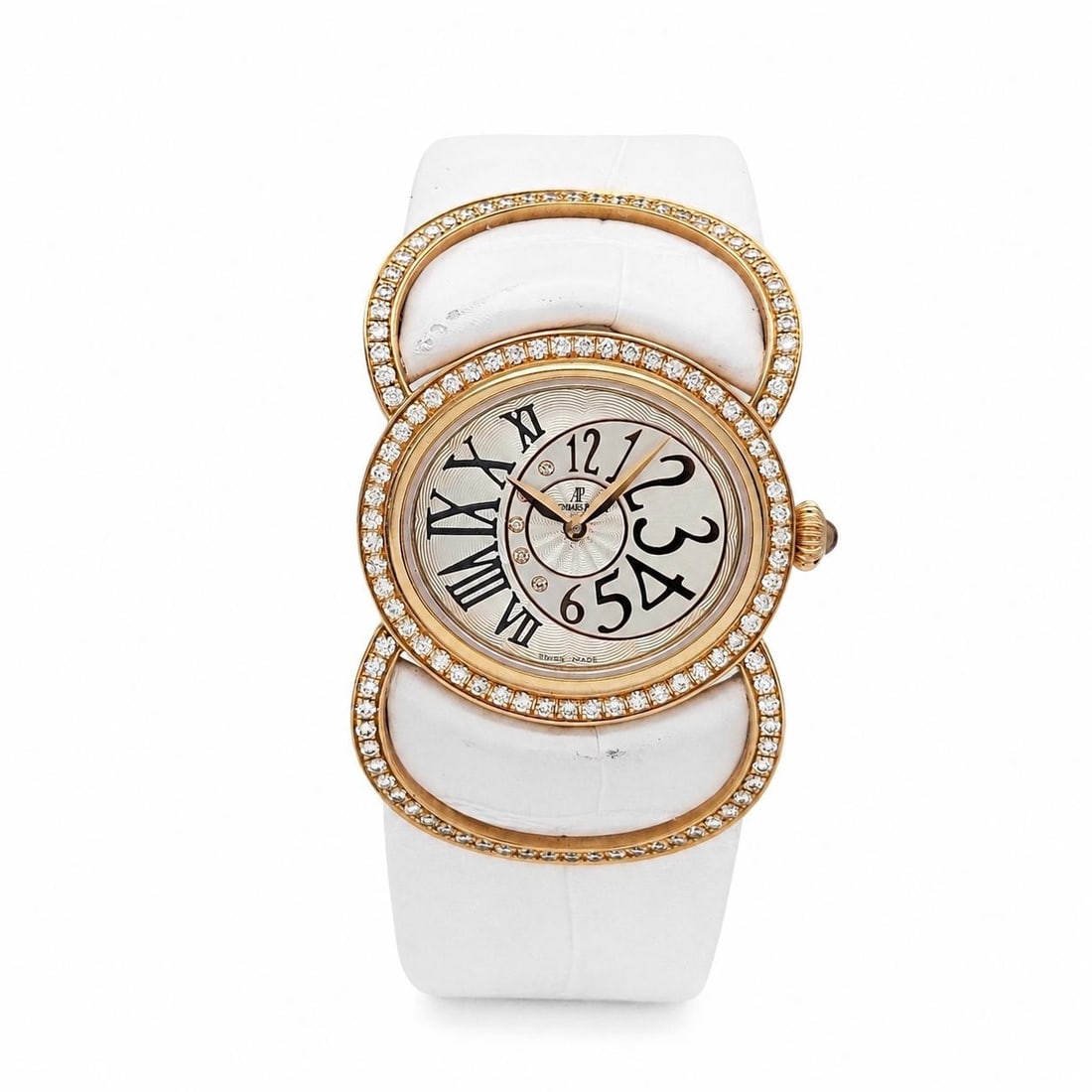 Audemars Piguet Millenary Precieuse 28mm Rose Gold Diamond Ladies Watch (1 of 5)