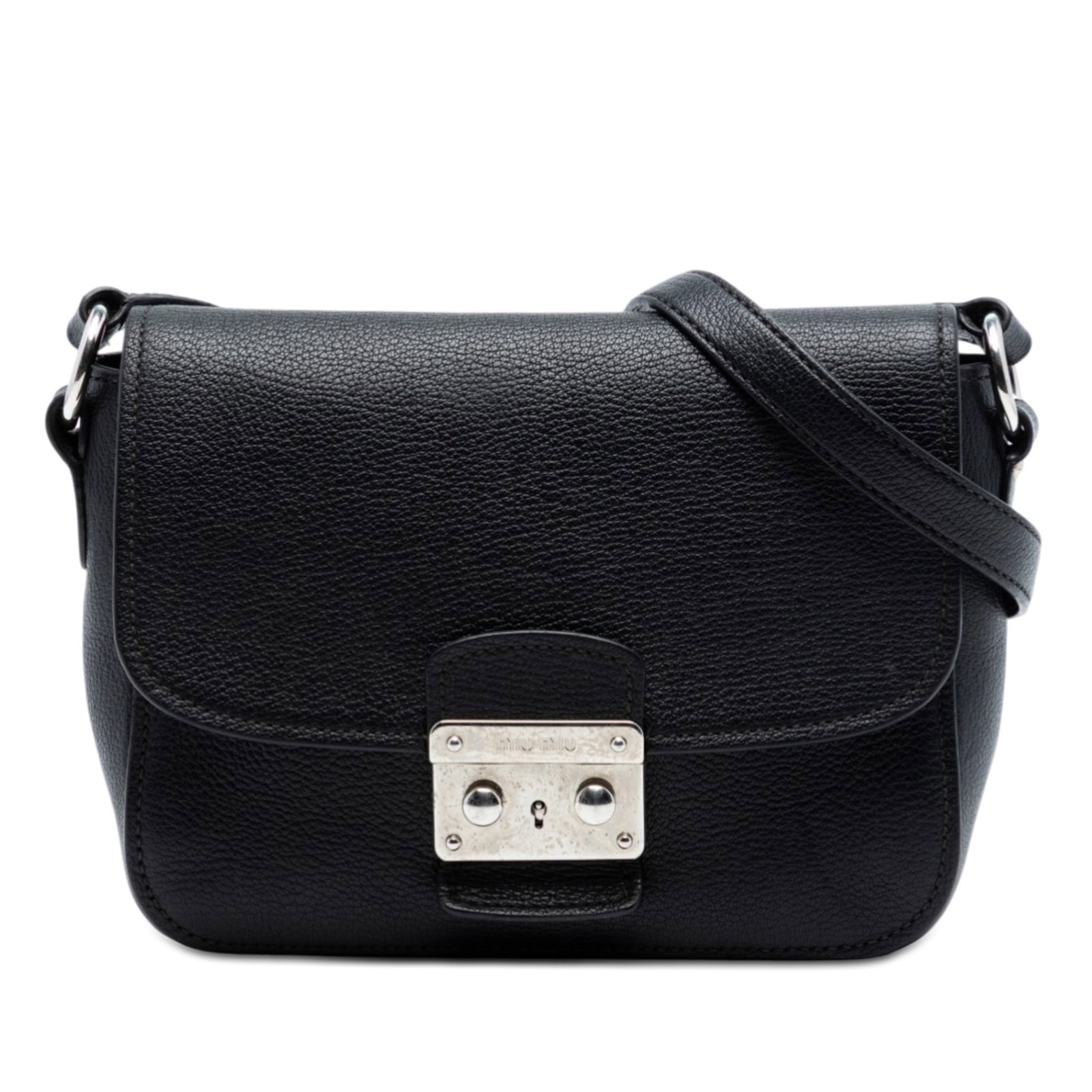 Miu Miu Madras goatskin leather flap bag (1 of 7)