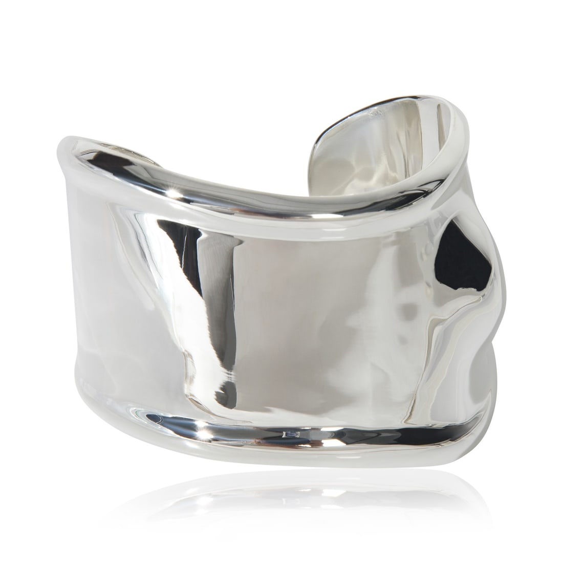 Mexican Crafted 925 Sterling Silver Right Hand Bone Motif Cuff Bracelet (1 of 4)