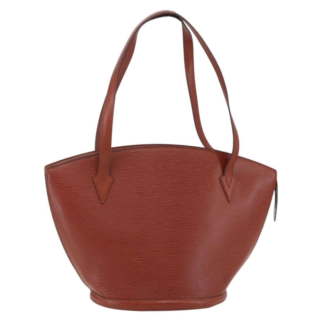 Louis Vuitton Epi Saint Jacques Shoulder Bag Brown M52263 Made in France: Louis Vuitton Epi Saint Jacques Shoulder Bag Brown M52263 Made in France This authentic LOUIS VUITTON Epi Saint Jacques Shopping Shoulder Bag is a stylish accessory crafted from durable Epi leather in